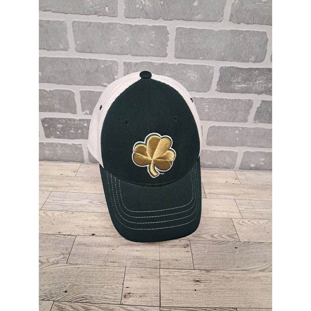 Zephyr Z Fit M/L Hat Embroidered Gold Clover‎ Green Truck Hat World Lids